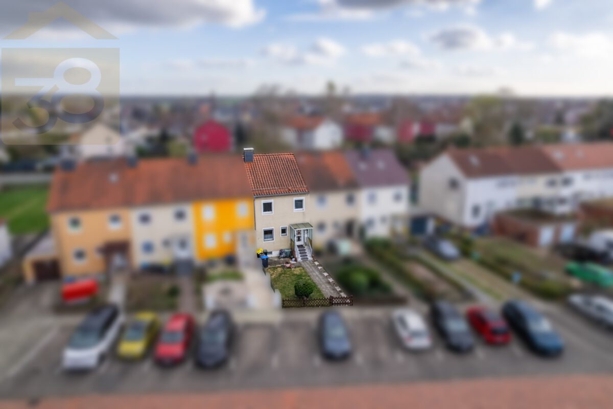 Hausansicht oben