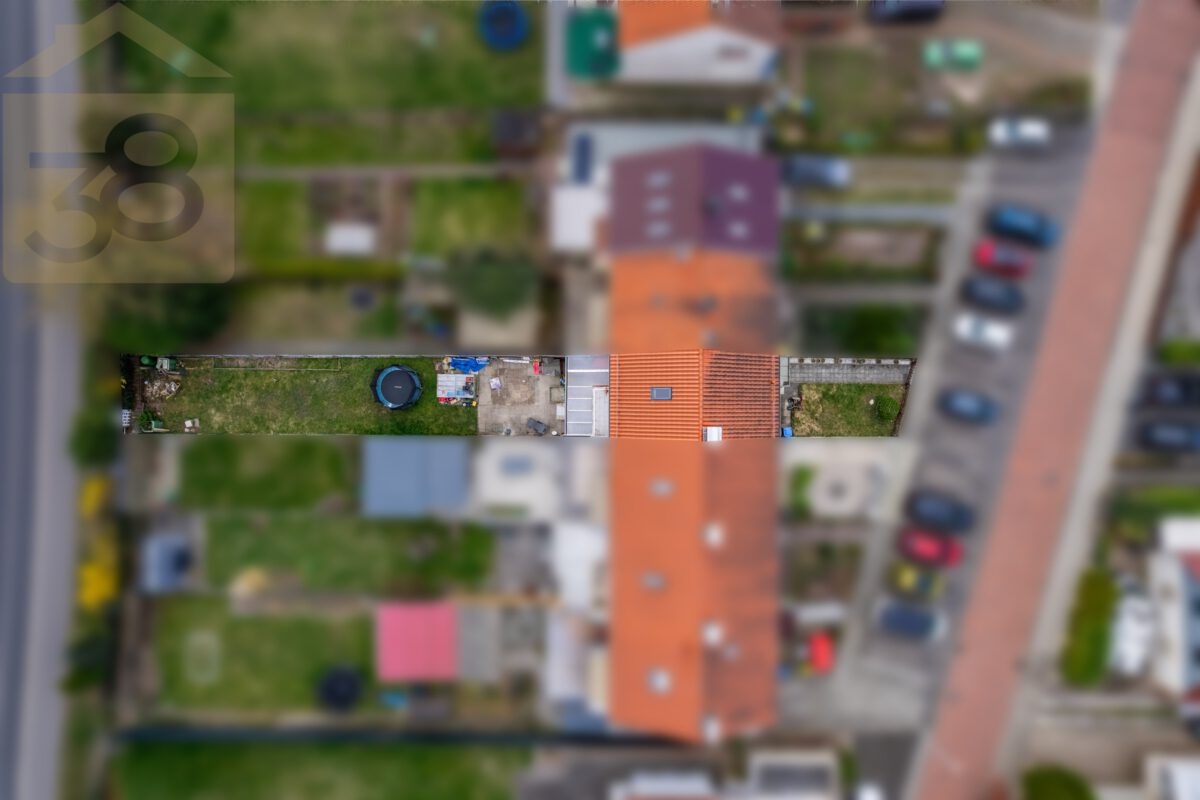 Hausansicht oben