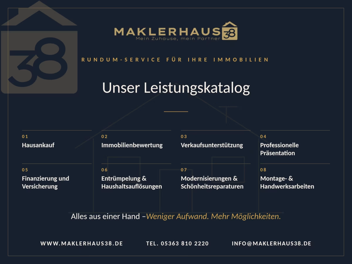 Unser Leistungskatalog