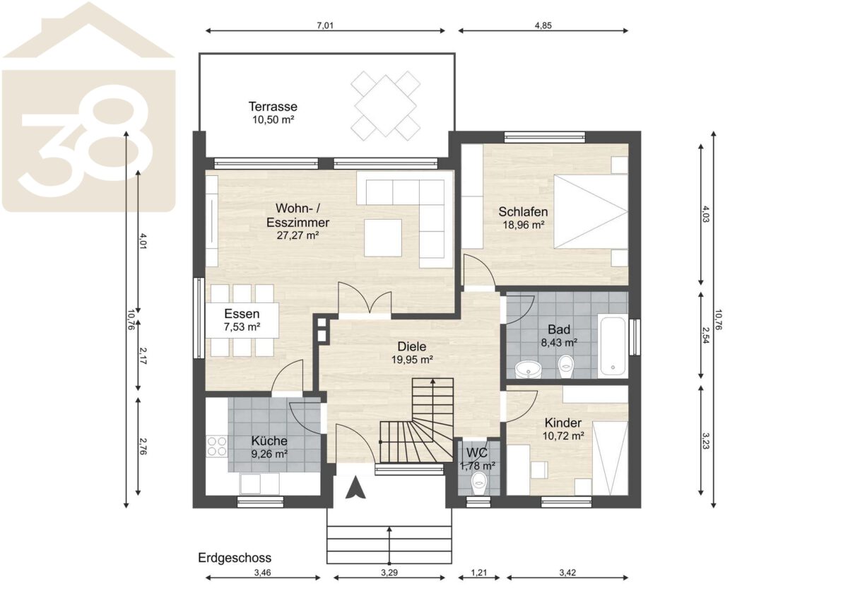 Grundriss EG