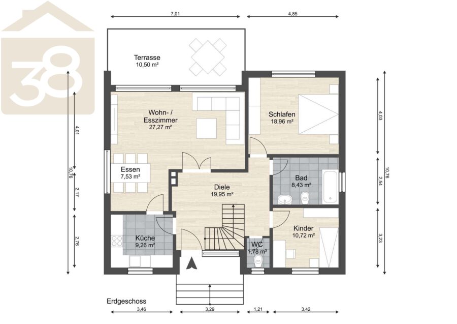 Grundriss EG