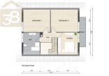 Grundriss DG - Niedrigenergiehaus in Barnstorf!